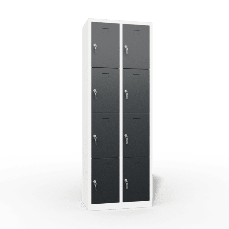 ppe multi door storage locker 4 tier 8 door