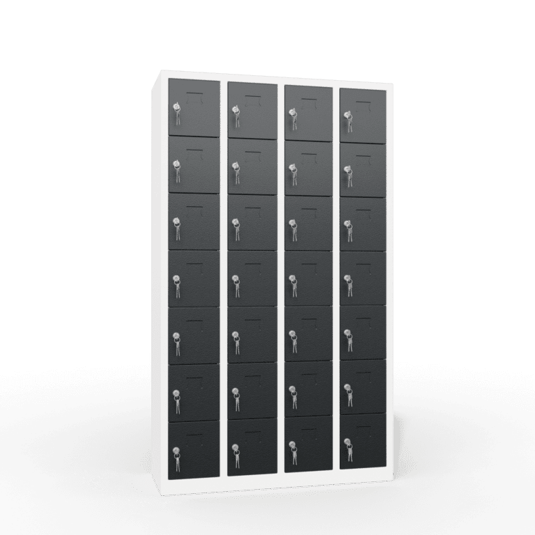 ppe multi door storage locker 7 tier 28 door