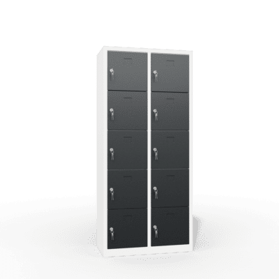 charging ppe multi door storage locker 5 tier 10 door