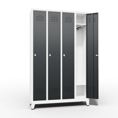 space saving slim locker single tier 4 door_2