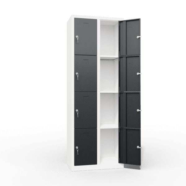ppe multi door storage locker 4 tier 8 door_2