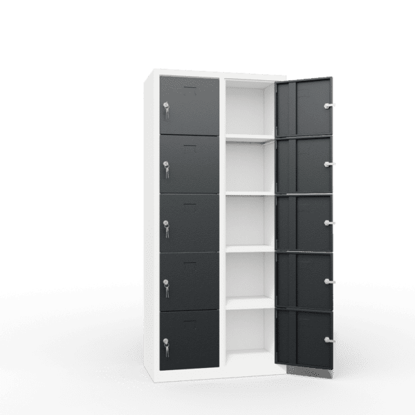 ppe multi door storage locker 5 tier 10 door_2