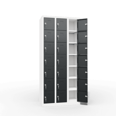 ppe multi door storage locker 7 tier 21 door_2