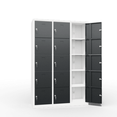 charging ppe multi door storage locker 5 tier 15 door_2