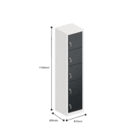 dimensions of charging ppe multi door storage locker 5 tier 5 door