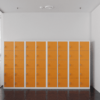 view of ppe multi door storage locker 5 tier 10 door