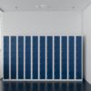 view of ppe multi door storage locker 7 tier 7 door