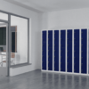 view of charging ppe multi door storage locker 7 tier 7 door
