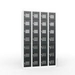 clear view ppe multi door storage locker 7 tier 28 door