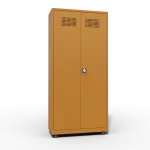 chemical substances storage cabinet with 4 shelves