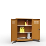chemical substances storage cabinet with 2 shelves_2