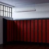 Stahlschrank view of sloping top for slim single locker