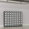 view of clear view ppe multi door storage locker 7 tier 7 door
