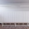 view of locker room seating bench 1500mm long