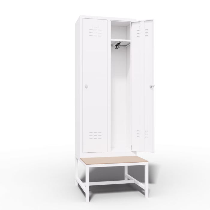 Cheap Locker 2 Door Bench Interior