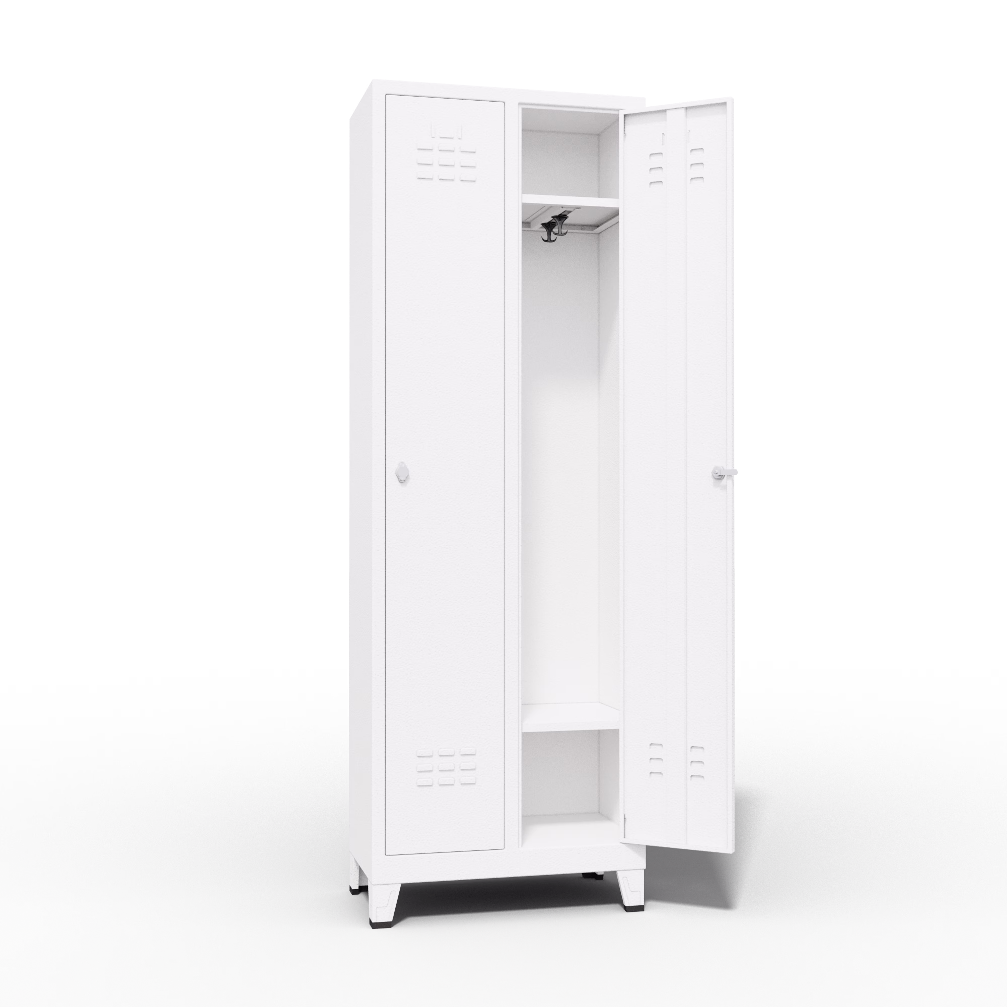 Cheap Locker 2 Door Interior 2