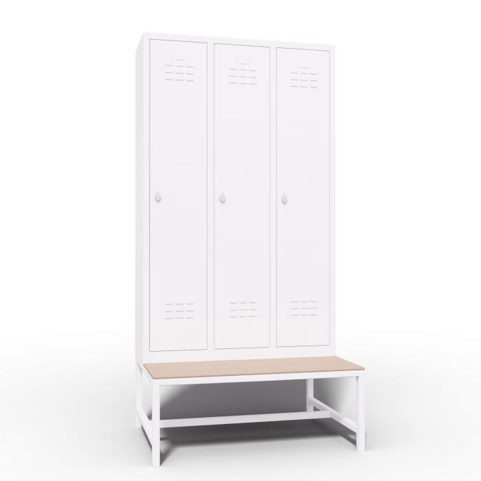 Cheap Locker 3 Door Bench Cheap Locker 3 Door Bench