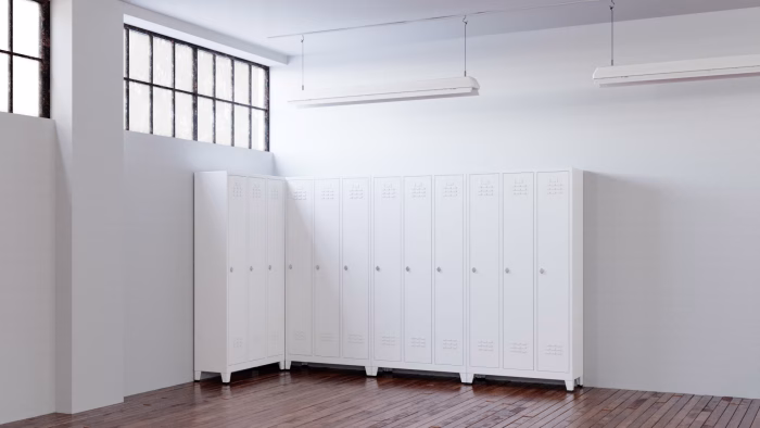 Cheap Locker 3 Door In Room