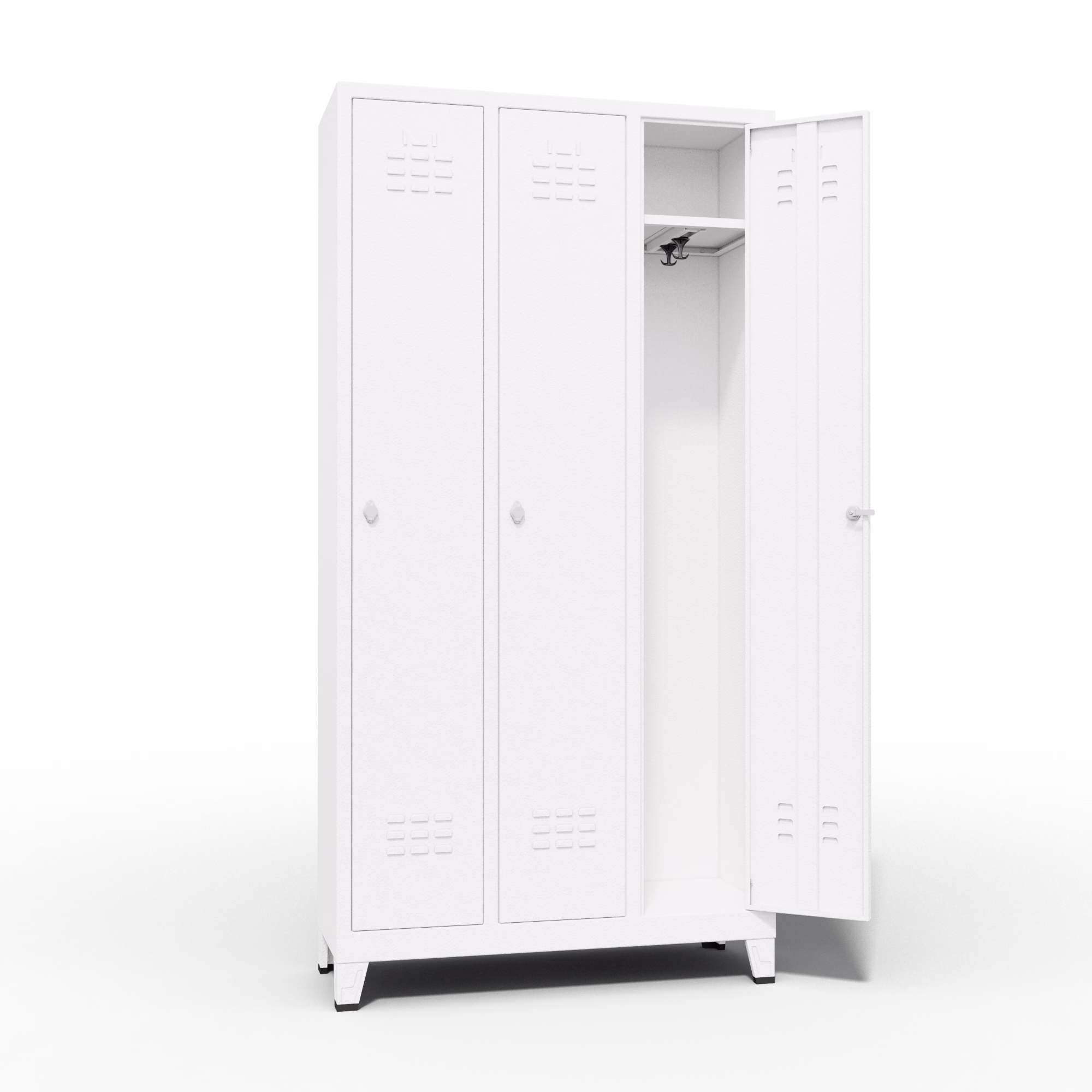 Cheap Locker 3 Door Interior