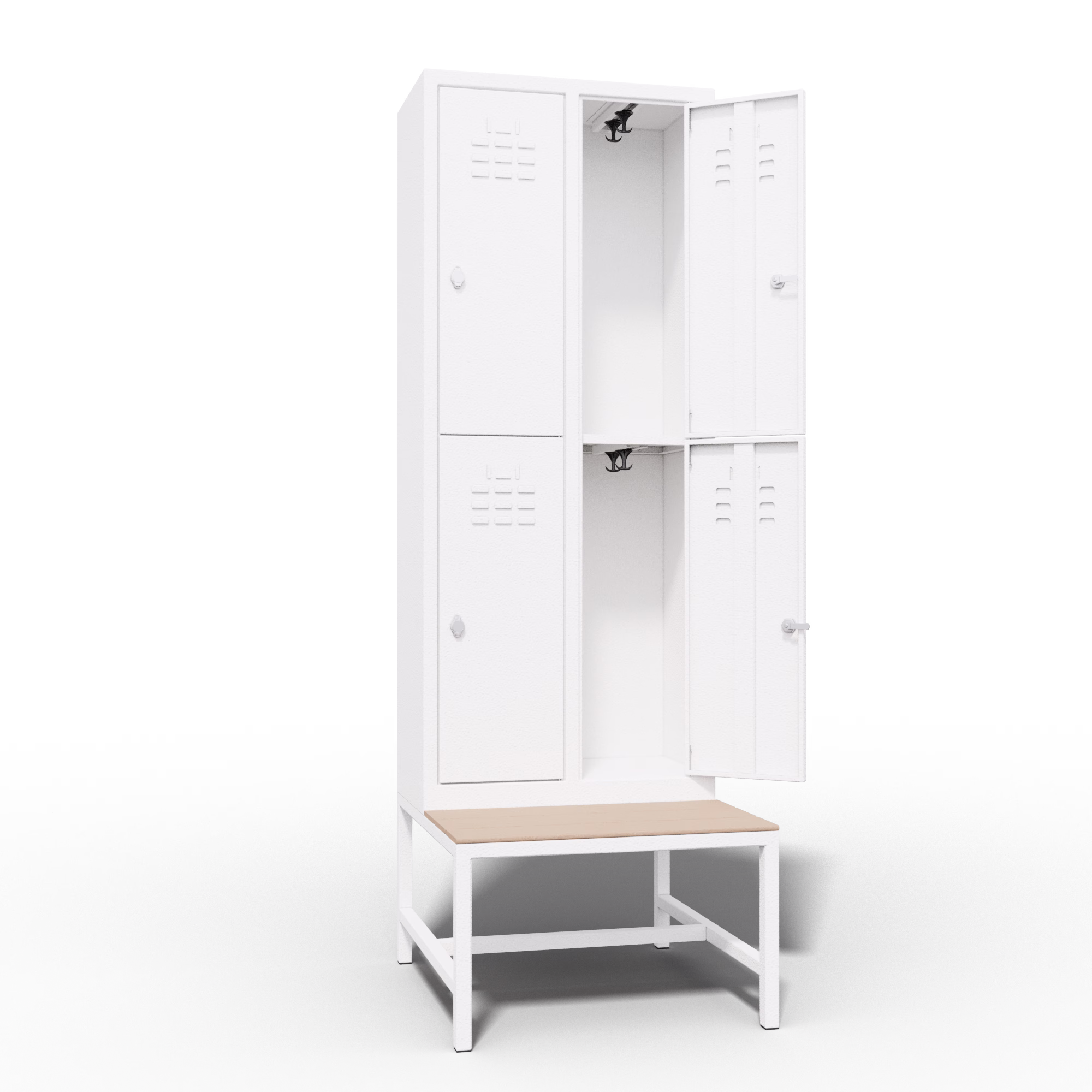 Cheap Locker 4 Door Bench Interior