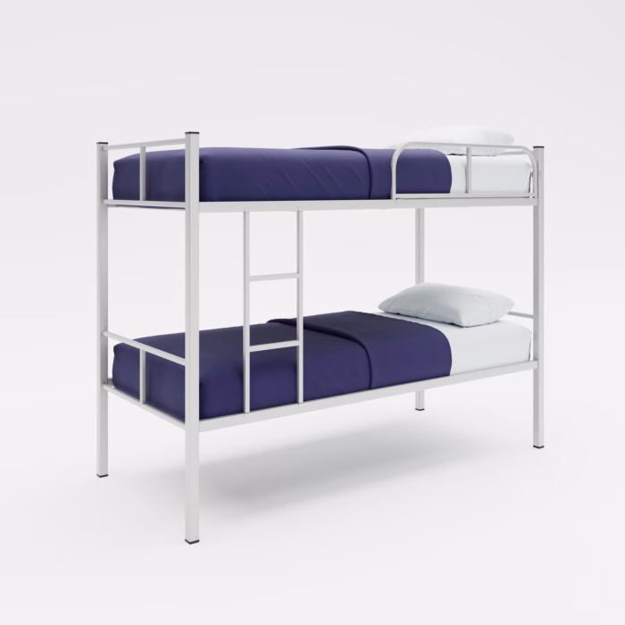 Cheap Metal Bunk Bed 2 Tier With Mattress 2