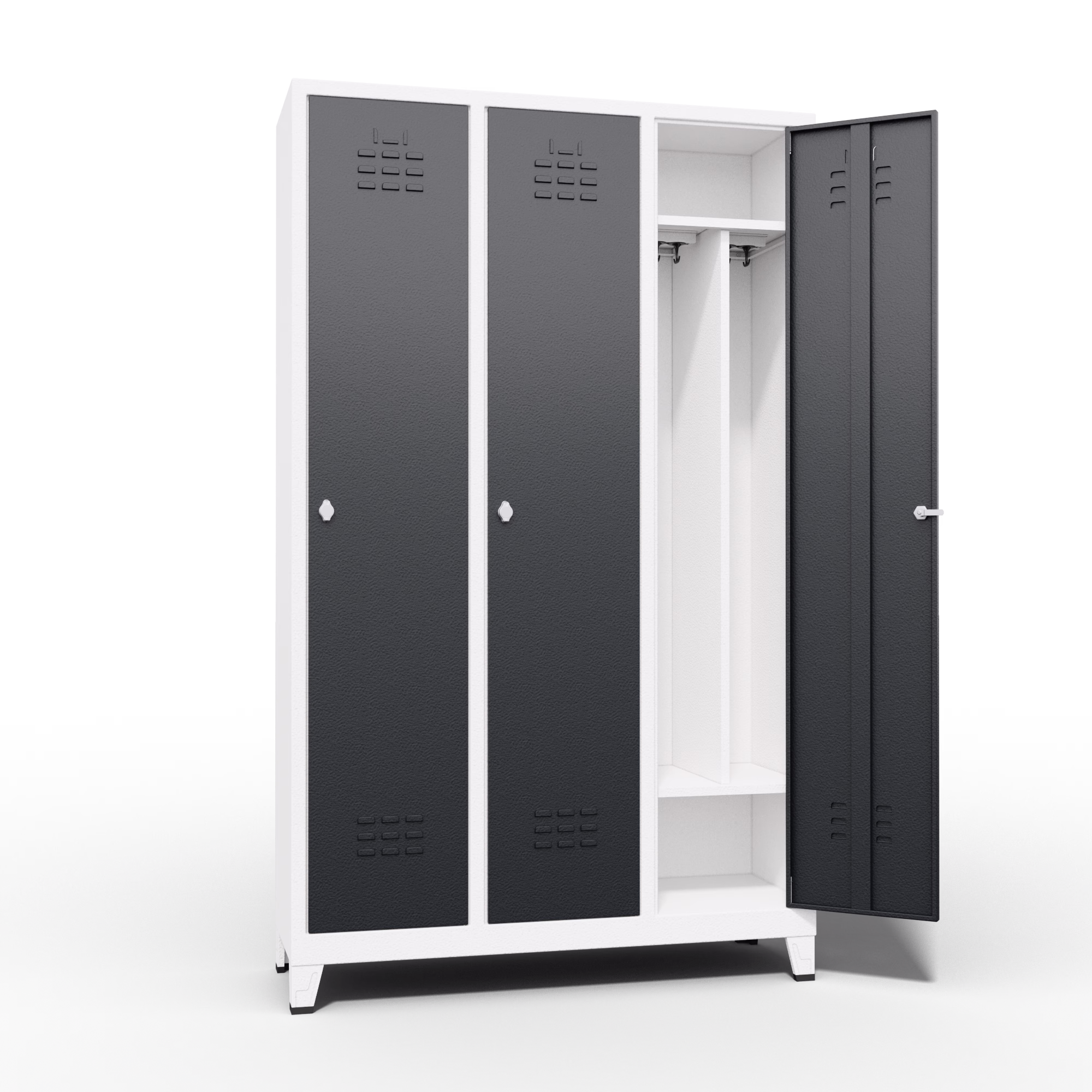 Clean Dirty Locker 3 Door Interior 1