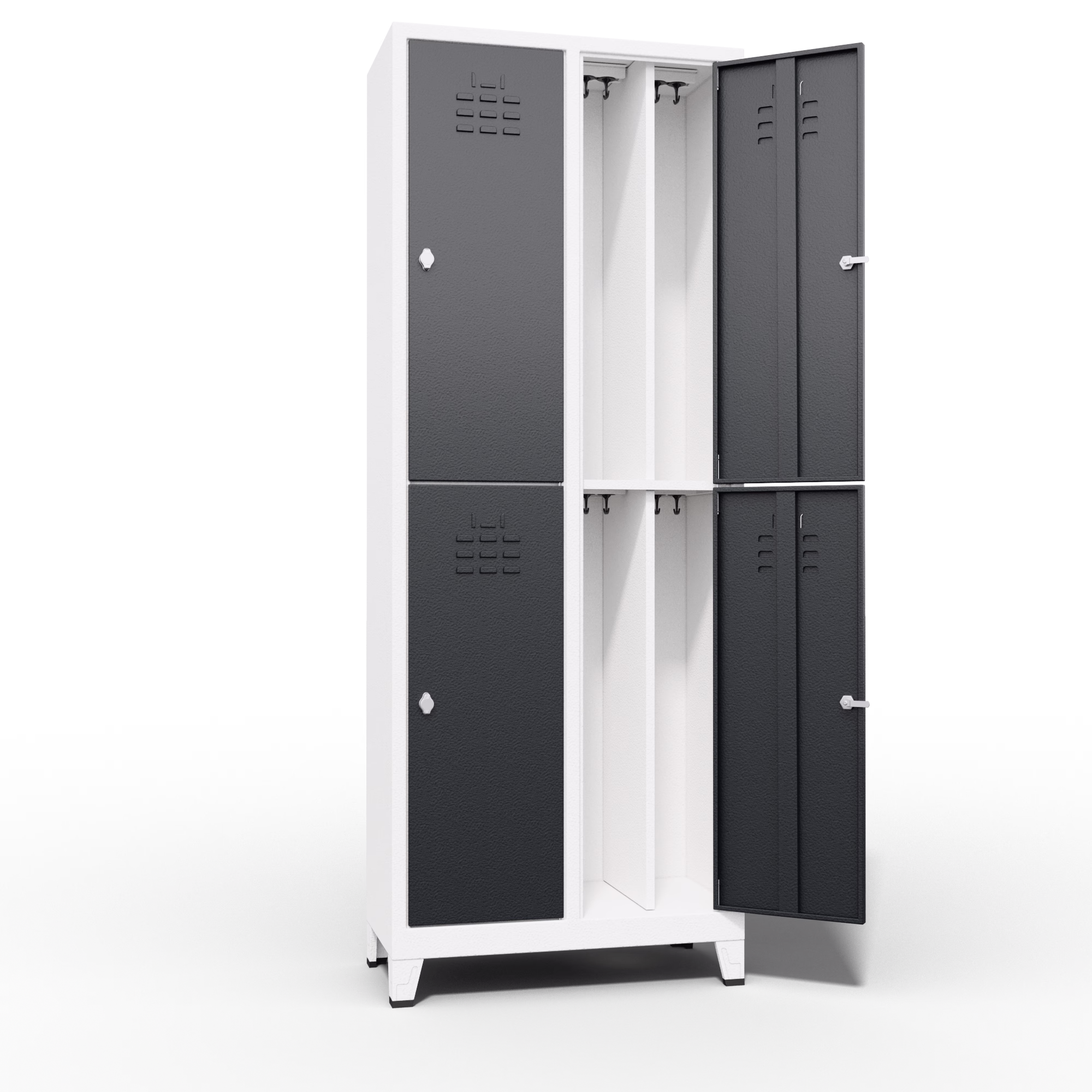 Clean Dirty Locker 4 Door Interior