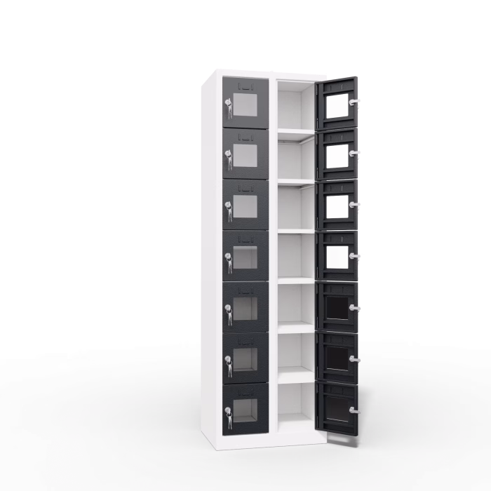 Clear View Ppe Locker 14 Door Interior Clear View Ppe Locker 14 Door Interior