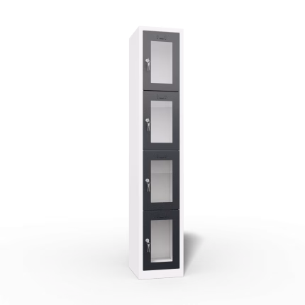 Clear View Ppe Locker 4 Door