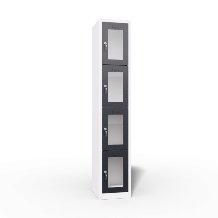 Clear View Ppe Locker 4 Door