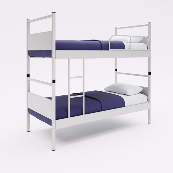 Heavy Duty Metal Bunk Bed 2 Tier With Mattress