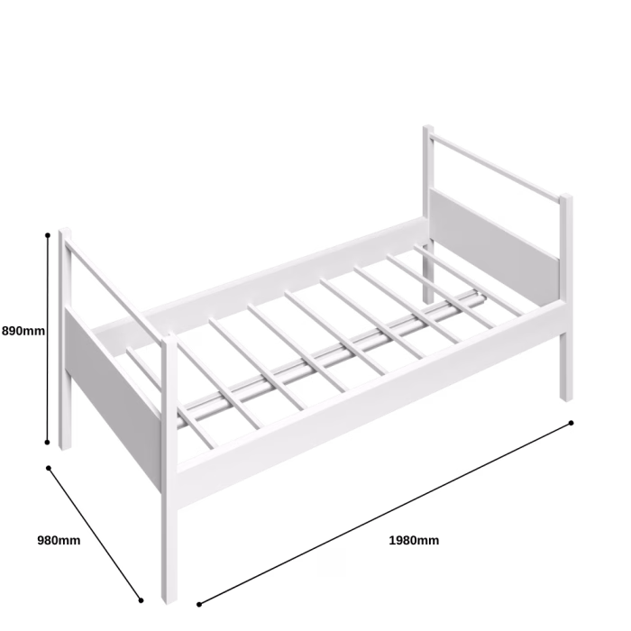 Heavy Duty Metal Bunk Bed Dimensions