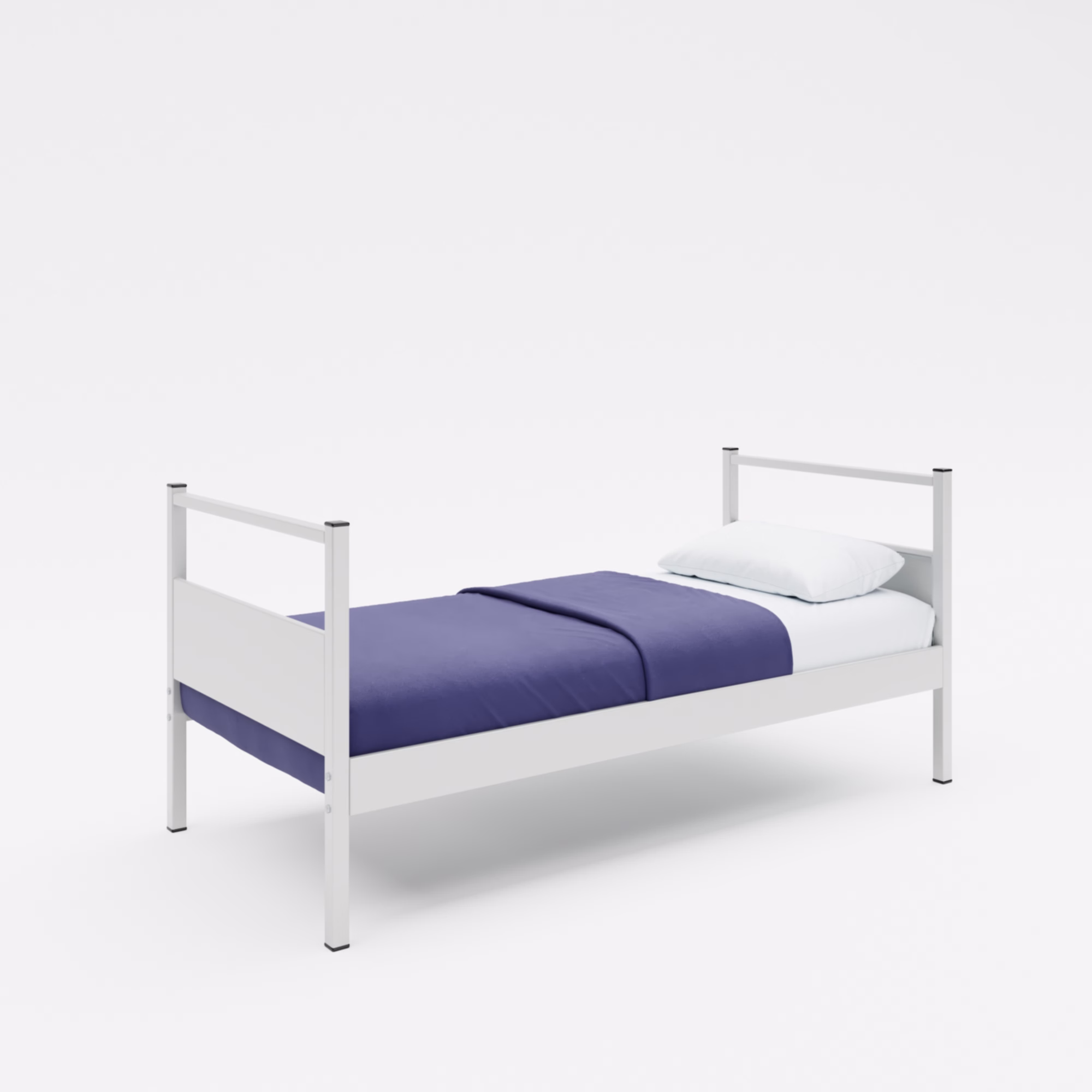Heavy Duty Metal Bunk Bed Wtih Mattress