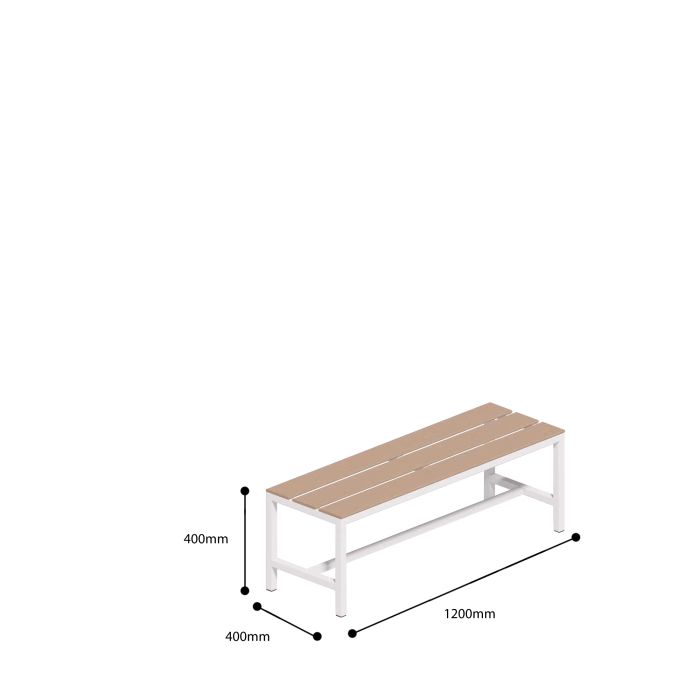 Locker Room Bench 1200Mm Dimensions