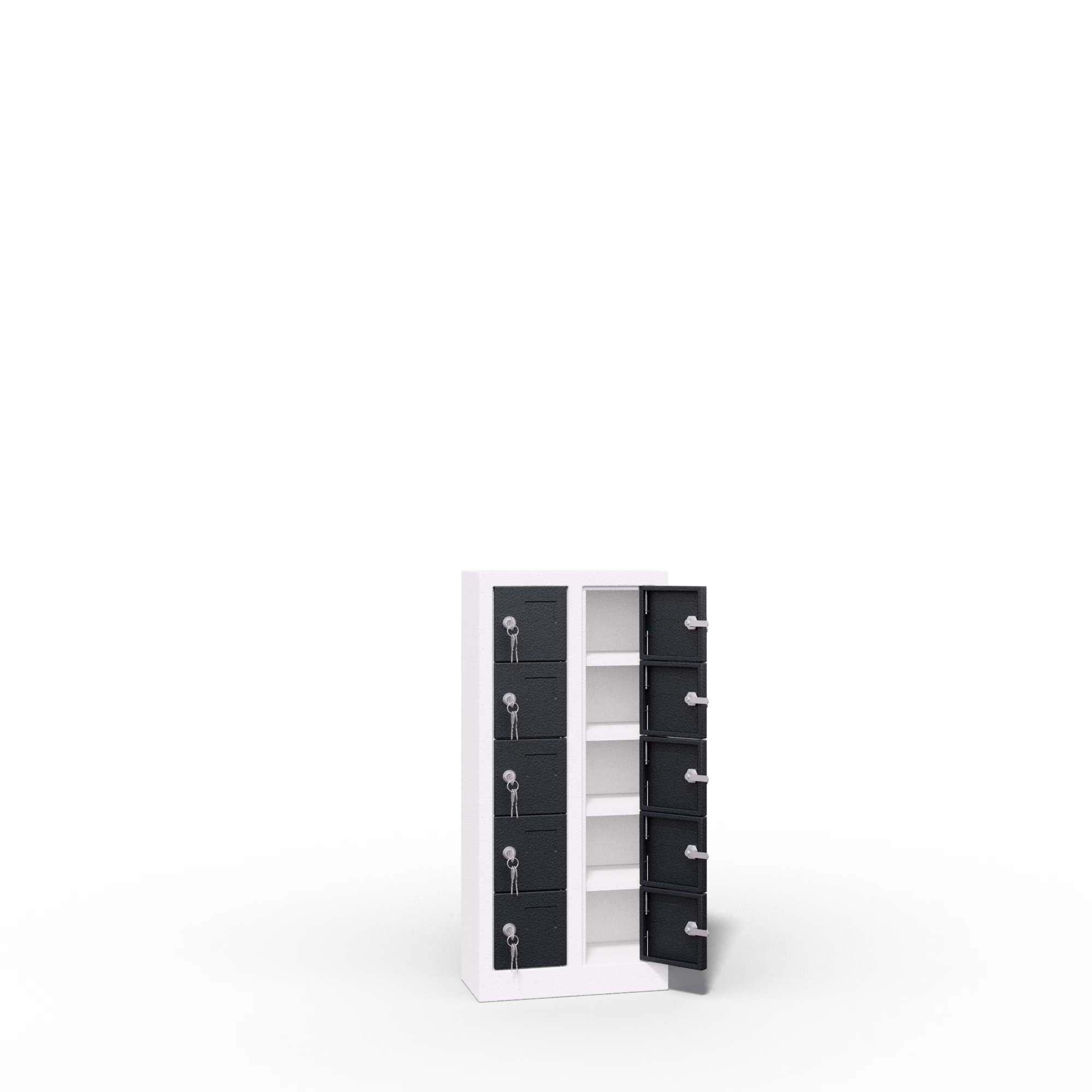 Phone Locker 10 Door Interior