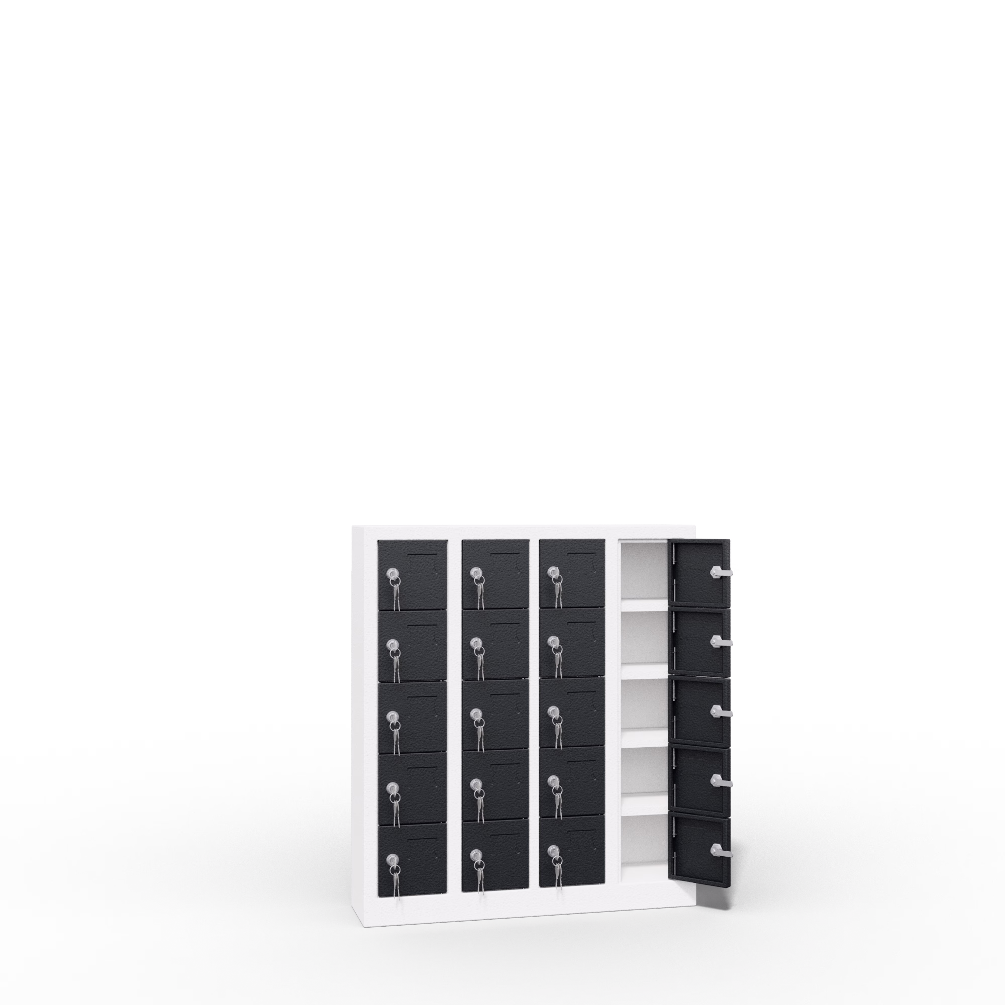 Phone Locker 20 Door Interior