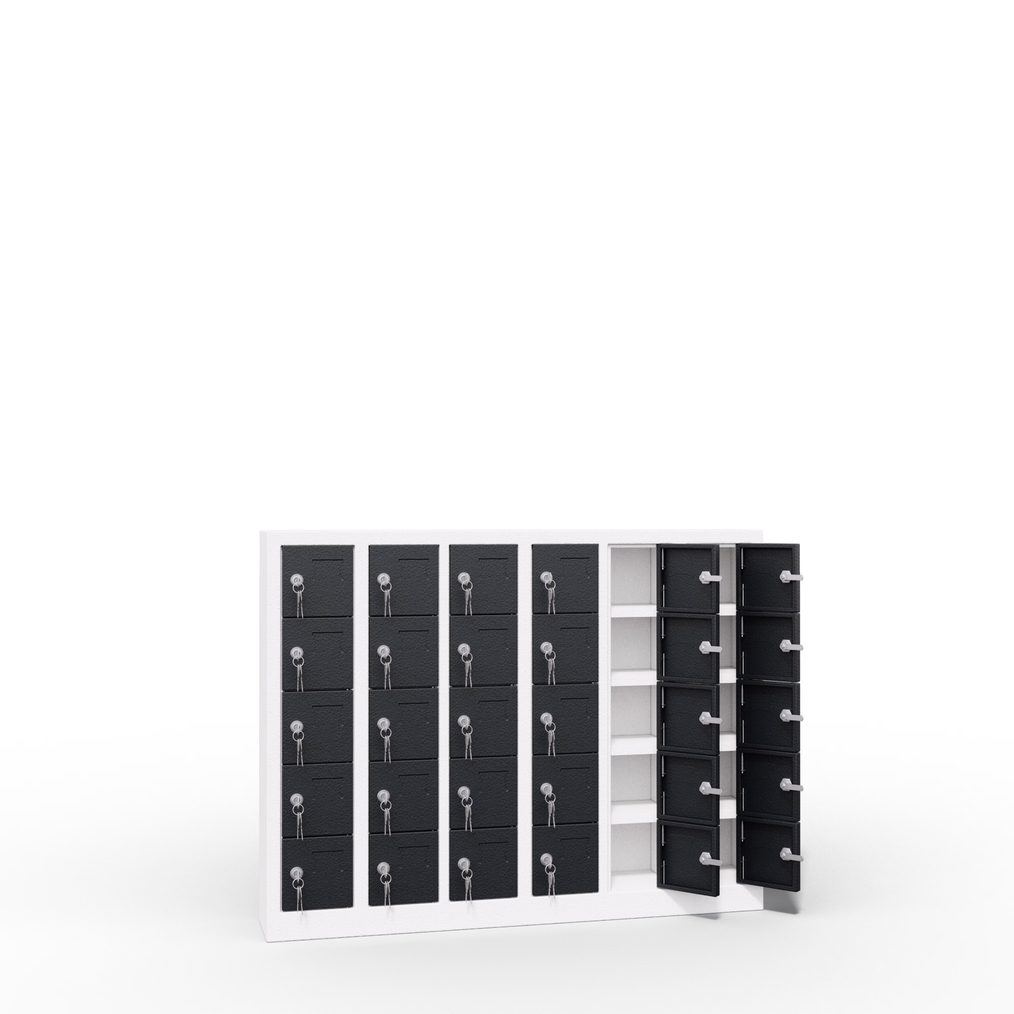 Phone Locker 30 Door Interior