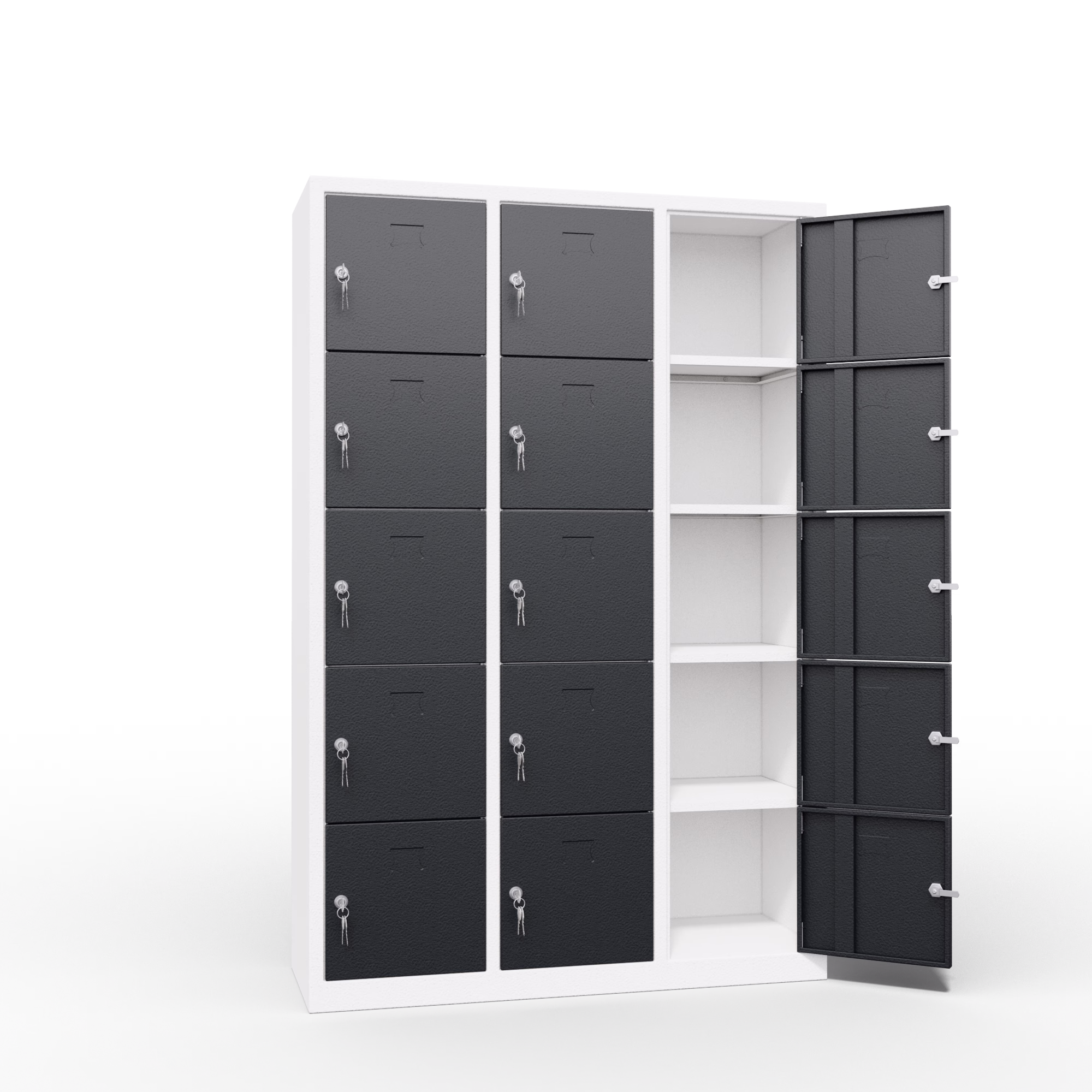 Ppe Locker 15 Door Interior