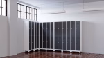 Slim Locker storage wardrobe 2 Tier 4 Door In Room