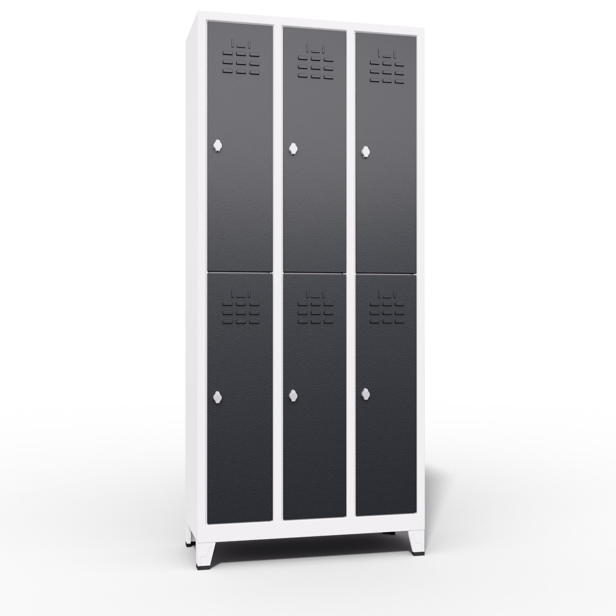 Slim Locker 2 Tier 6 Door