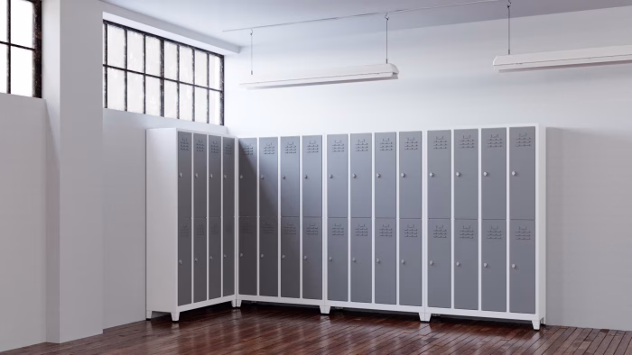 Slim Locker 8 Door In Room