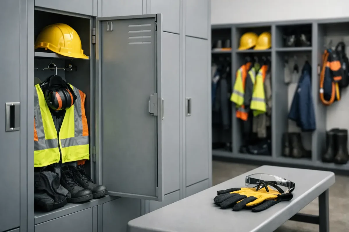 PPE Locker Storage Solutions That Work