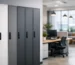 Slim Lockers for Workplace Planning