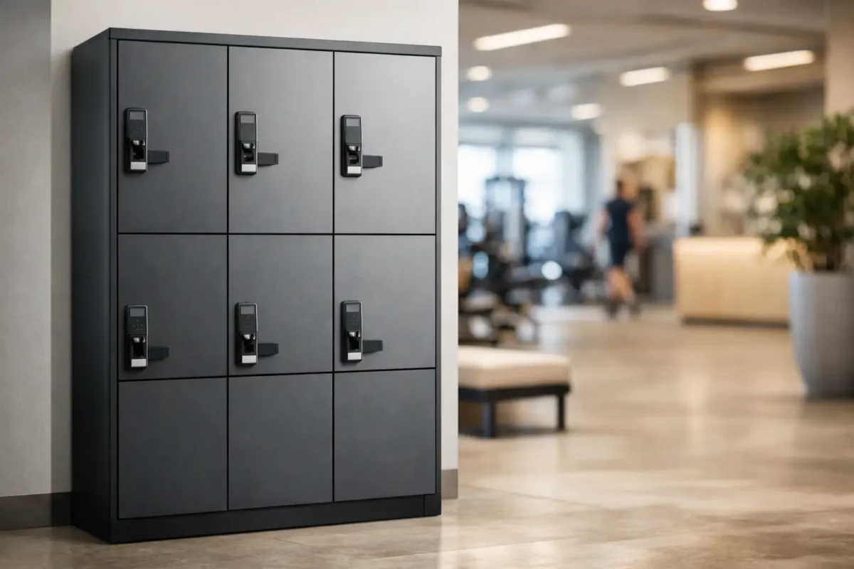 6 Door Locker: Smart Storage for Busy Facilities