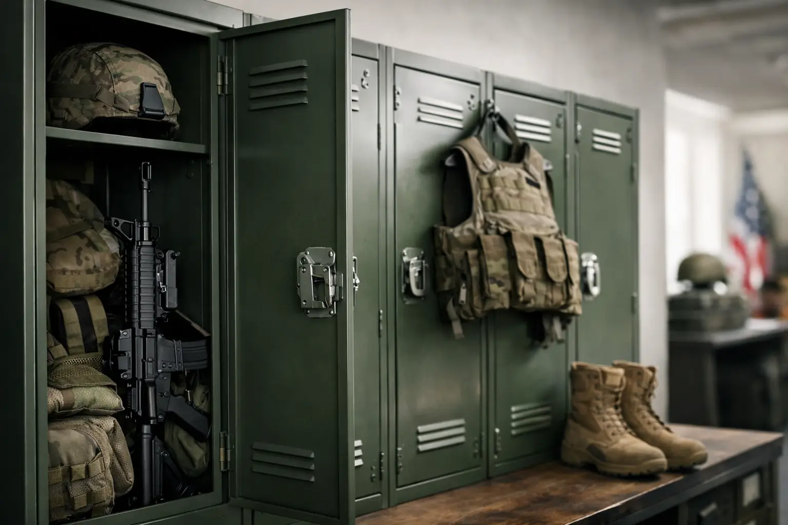 Army Lockers for Secure, Heavy-Duty Storage