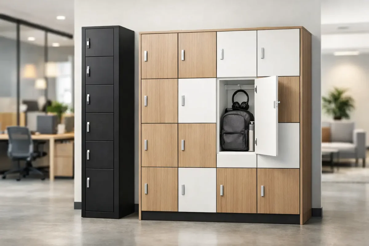 Space Saving Lockers for Smarter Layouts