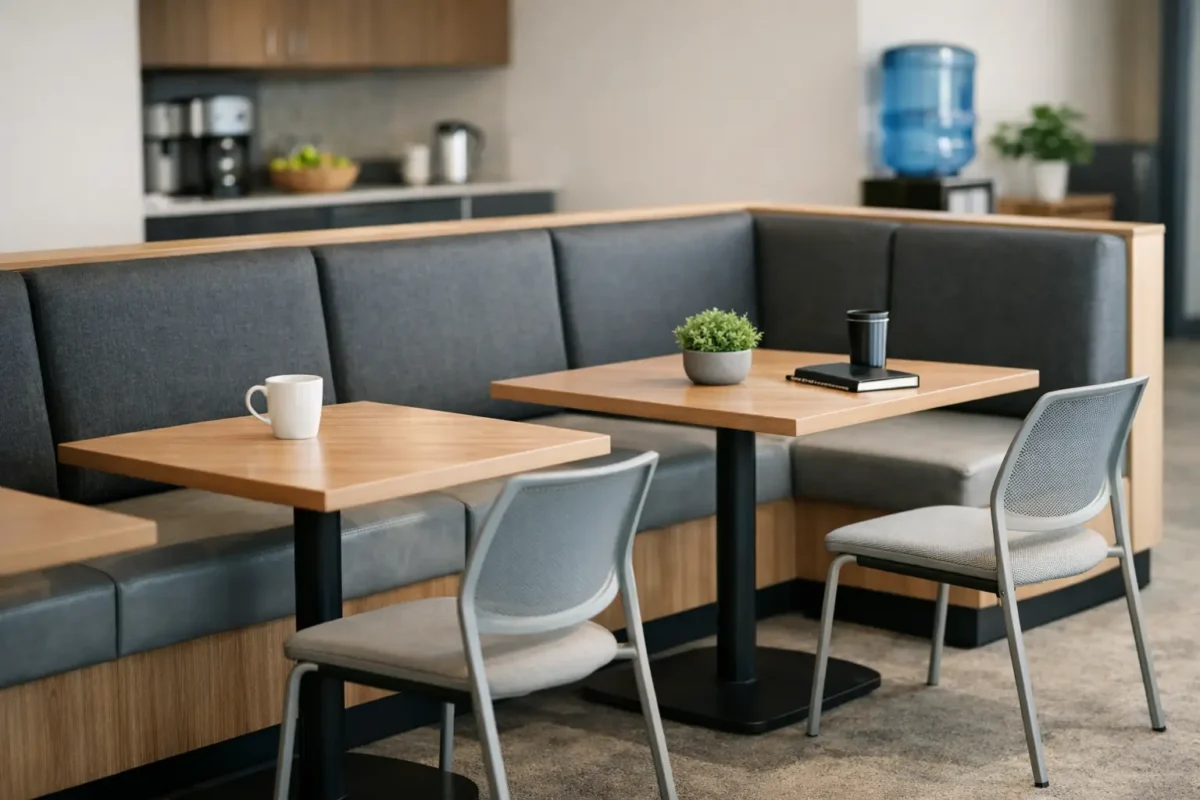 Staff Room Bench Seating That Holds Up