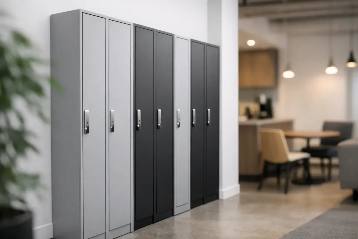 Thin Lockers for Tight Commercial Spaces