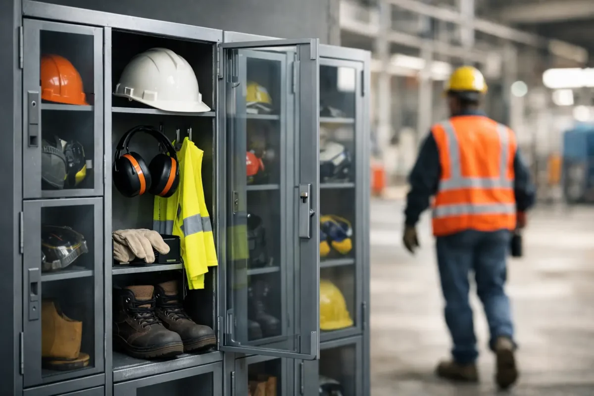 PPE Lockers for Safer, Cleaner Worksites