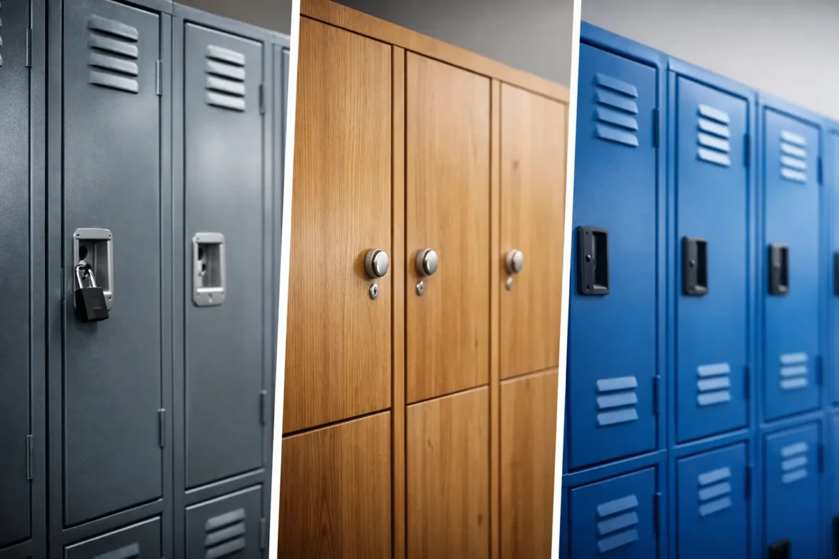 Why Metal Lockers Are Better Than Wood and Plastic